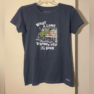 NWT Life Is Good Grateful Dead Long Strange Trip T-Shirt, Size Small